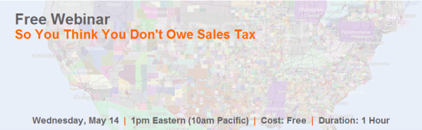Avalara Nexus Sales Tax Compliance Problem Webinar