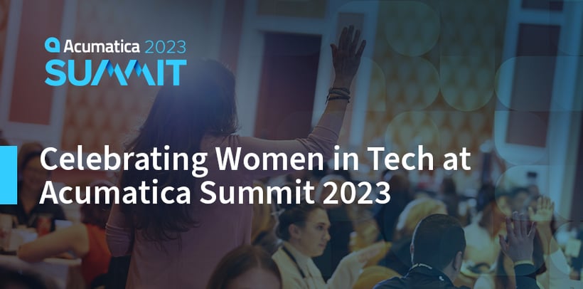 Acumatica Summit 2023 Women in Tech Events