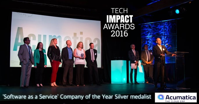 Acumatica wins silver in 'SaaS' Company of the Year