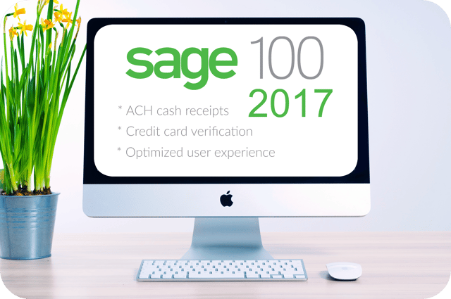 What's new in Sage 100 ERP 2017