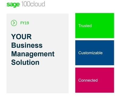 Business Management Solution Sage 100 ERP's Key Pillars