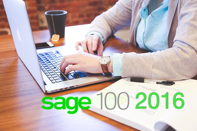 Sage 100 ERP version 2016 Irvine California Orange County